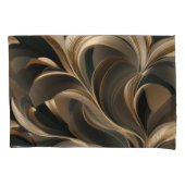 ゴールデンボタニカル フロー エレガント 枕カバー (正面左)