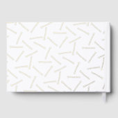 ゴールデンボビーピンパターンヘアサロン ゲストブック (裏面)