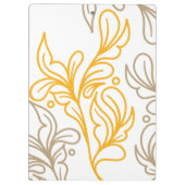 ゴールデンボホリーフデザイン クリップボード (裏面)