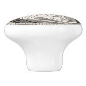 ゴールデンボンサイサンライズモザイク セラミックノブ (側面)