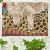 ゴールデンボーイレトリバー キッチンタオル (折り畳み)