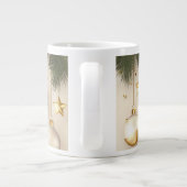 ゴールデンボールを入れたクリスマスコーヒーマグ ジャンボコーヒーマグカップ (裏面)