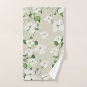 ゴールデンポトスアイビーフラワードリーム#1 #tropical #wall バスタオルセット (ハンドタオル)