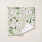 ゴールデンポトスアイビーフラワードリーム#1 #tropical #wall バスタオルセット (ウォッシュタオル)