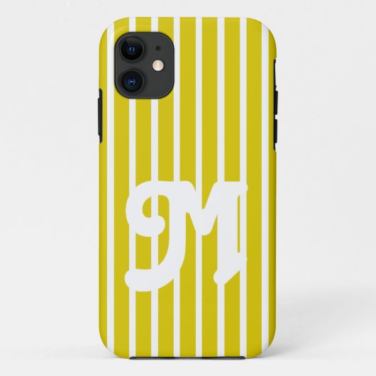 ゴールデンポピーサファリストライプー Case-Mate iPhoneケース (裏面)