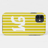 ゴールデンポピーサファリストライプー Case-Mate iPhoneケース (裏面(横))