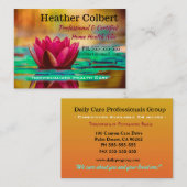 ゴールデンポンド信頼の友人介護者 名刺 (正面/裏面)