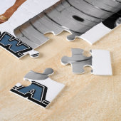 ゴールデンマイルの金ゴールドビキニのメイド ジグソーパズル (側面)