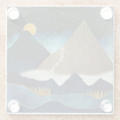 ゴールデンマウンテンクライマー ガラスコースター (裏面)