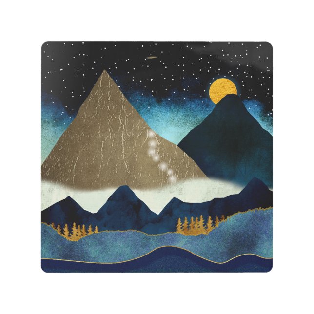 ゴールデンマウンテンクライマー メタルプリント (正面)