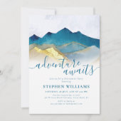 ゴールデンマウンテンズアドベンチャーアウェイズリタイアメントパーティー 招待状 (正面)