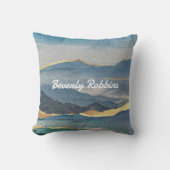 ゴールデンマウンパーソナライズされたト クッション (正面)