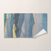 ゴールデンマウンパーソナライズされたト バスタオルセット (ハンドタオル)