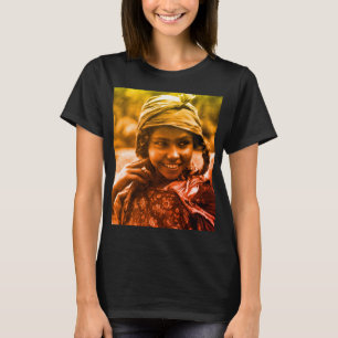 ゴールデンマグレブチュニジアジェルバの女の子Tシャツ Tシャツ