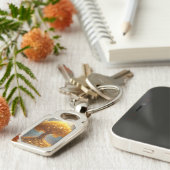 ゴールデンマネーツリー金ゴールドコイン キーホルダー (側面)