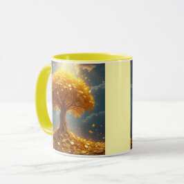 ゴールデンマネーツリー金ゴールドコイン マグカップ