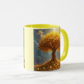ゴールデンマネーツリー金ゴールドコイン マグカップ (正面右)