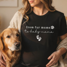 ゴールデンママのための「Fur MamaからBaby Mamaへ」スウェットシャツ | Golden