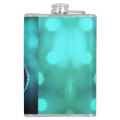 ゴールデンマリゴドオンティール（緑がかった色）《写真》ぼけ味 フラスク (裏面)