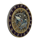 ゴールデンマリンライフキラーホエールアート ダーツボード (正面左)