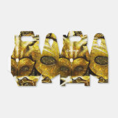 ゴールデンマルディグラスマスクゲーブルフライトボックス フェイバーボックス (折り畳みなし)