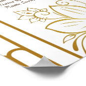 ゴールデンマンダプ結婚インディアンの座席表の最大値16 ポスター (角)