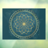 ゴールデンマンダラオンティール（緑がかった色） ウィンドウサイン (シート3)