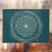 ゴールデンマンダラオンティール（緑がかった色） ウィンドウサイン (シート2)