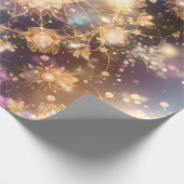 ゴールデンマンダラギフトラップ ラッピングペーパー (角)