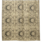 ゴールデンマンダラス シャワーカーテン (正面)