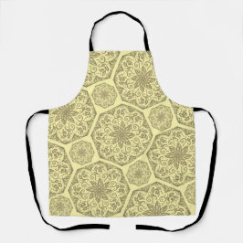 ゴールデンマンダラモザイクパターン エプロン