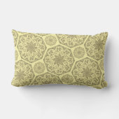 ゴールデンマンダラモザイクパターン ランバークッション (裏面)