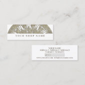 ゴールデンマンダラ – 価格ラベル – 名刺 (正面/裏面)