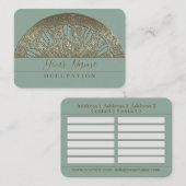 ゴールデンマンダラ – 名刺 (正面/裏面)