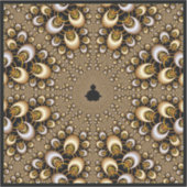 ゴールデンマンデルブロットフラクタル シール (正面)