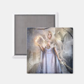 ゴールデンマークエピックファンタジーアート冷蔵庫用マグネット マグネット (正面/裏面)