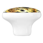 ゴールデンマーメイドドアプル セラミックノブ (側面)