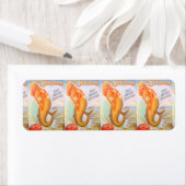 ゴールデンマーメイド差出人住所ラベル ラベル (インサイチュ)