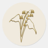 ゴールデンミイガミズラン（5月） ラウンドシール (正面)