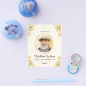 ゴールデンミニマル死亡告別式 チラシ (シングル)