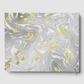 ゴールデンミュージック結婚ノートのゲストブック、フェスティバル ゲストブック (裏面)