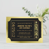 ゴールデンムービーチケット 招待状 (スタンド正面)