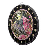 ゴールデンムーンがピンク・ウルフの優雅さを体現 ダーツボード (正面右)