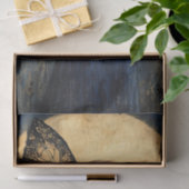 ゴールデンムーンの下に花を咲かせる魔法の夜の妖精 薄葉紙 (ギフト)