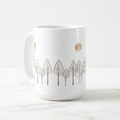 ゴールデンムーンライトフォレミニマルスト – アークラシックトMug コーヒーマグカップ (正面左)