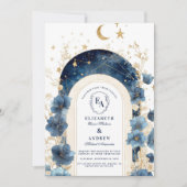 ゴールデンムーンライトフローラ結婚ドリーム 招待状 (正面)