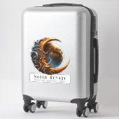 ゴールデンムーンルナー先生コーチスピリチュアル シール (スーツケース)