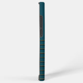 ゴールデンムーン&バニーonティール（緑がかった色）電話ケース samsung galaxyケース (右側面)