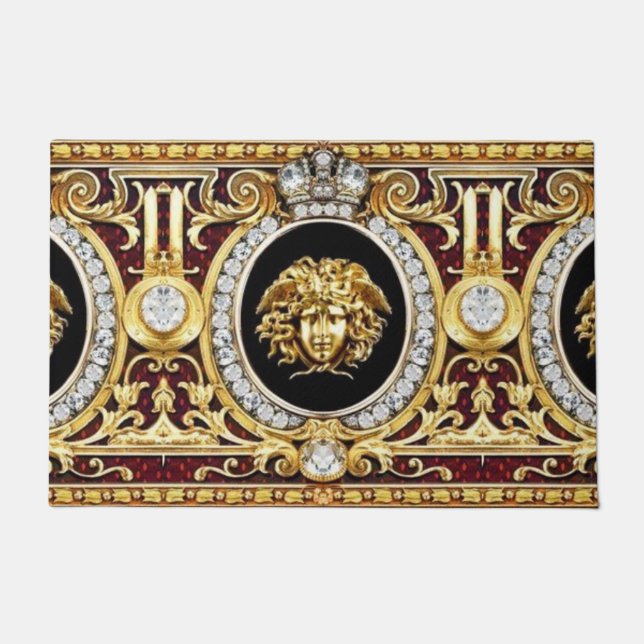 ゴールデンメドゥーサジェム ドアマット (正面)