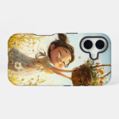 ゴールデンメドウグローコテージコアフォンケース iPhone 16ケース (裏面横)